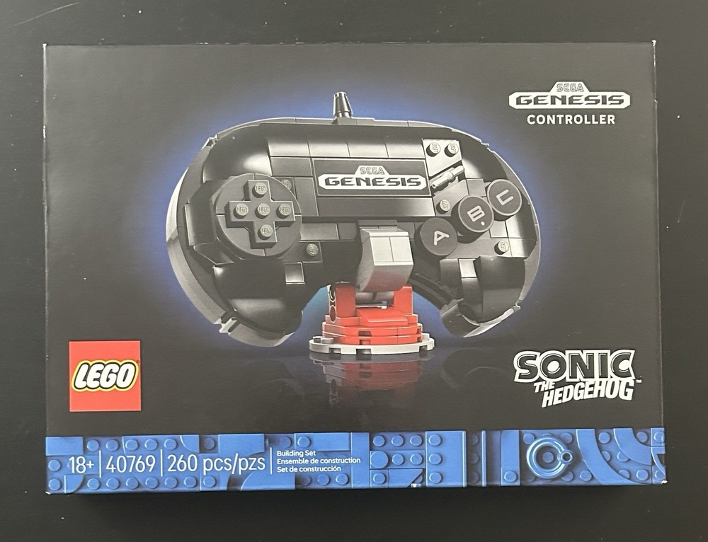 Lego Sega Genesis Controller 40769 Sonic the Hedgehog NEW SEALED BOX NSB