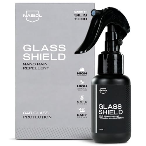GlasShield Nano Rain Repellent Spray Kit, Windshield&Glass Ceramic Coating,