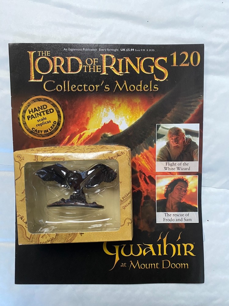 LORD OF THE RINGS COLLECTOR'S MODELS EAGLEMOSS ISSUE 120 GWAIHIR EAGLE FIGURE