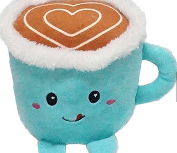 Fuzzy Friends Valentine’s Day Cocoa  Hearts Plush Toy Stuffed Gift Idea