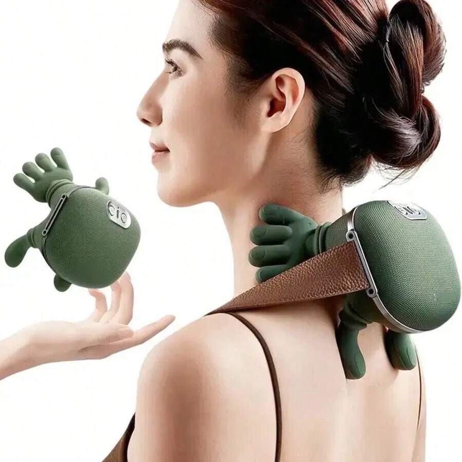 Electric Neck & Shoulder Massager Deep Tissue Hand Massage USB Rechargeable