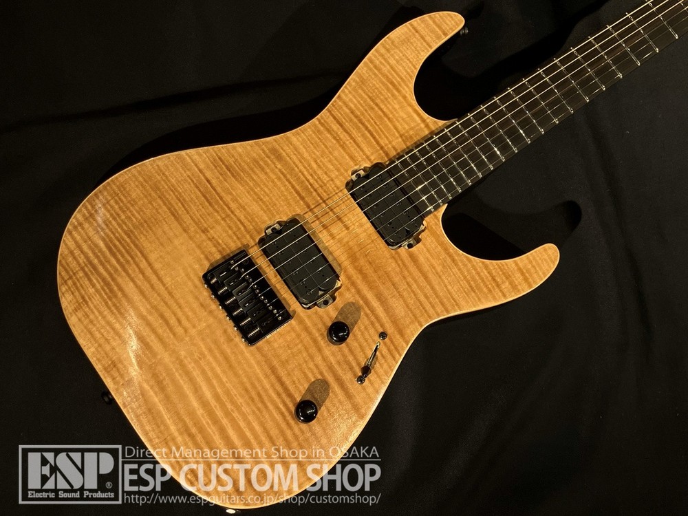 EDWARDS E-M-II CTM Natural Electric Guitar Used Good Condition Japan Import