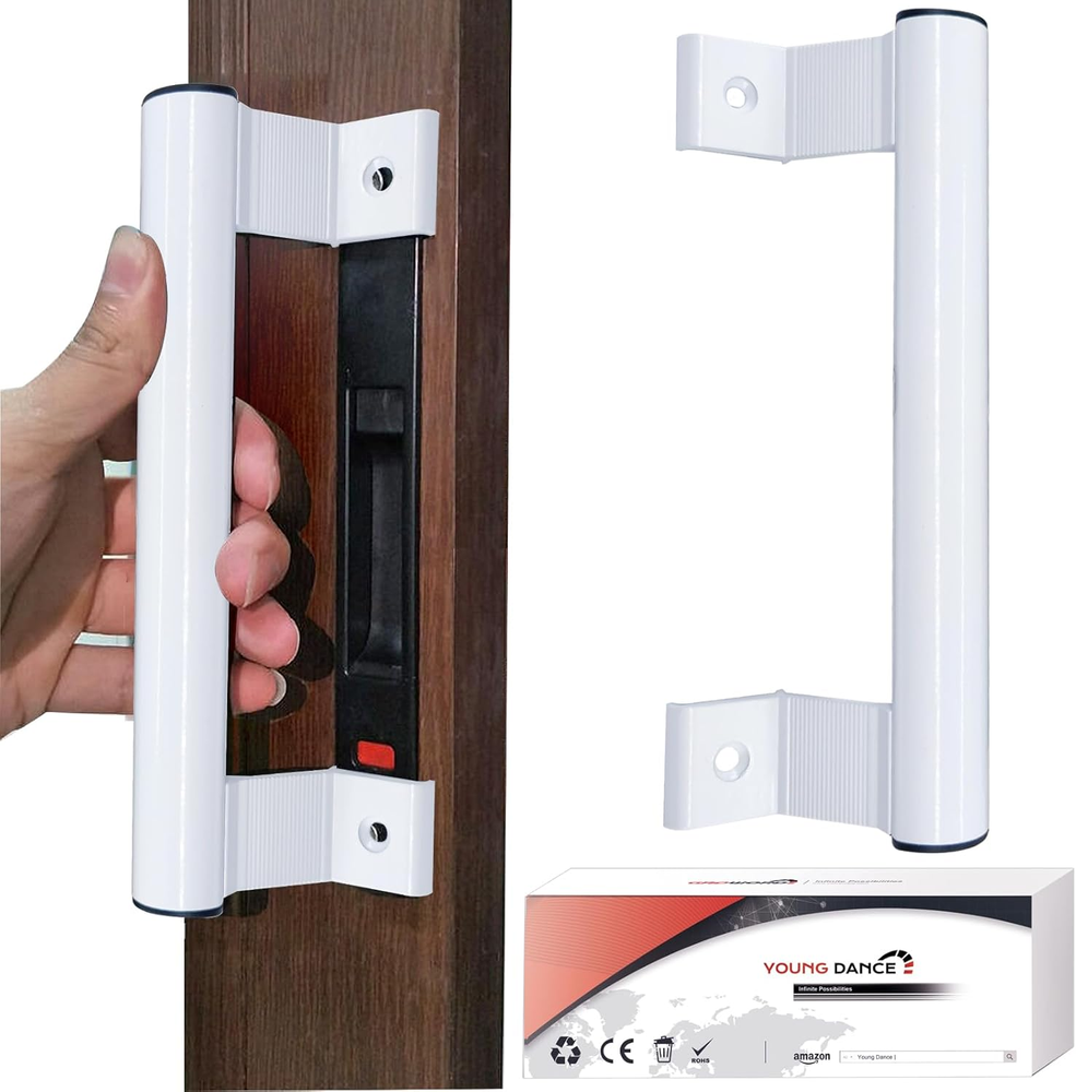8-Inch Aluminum Sliding Glass Door Handle for Patio Doors