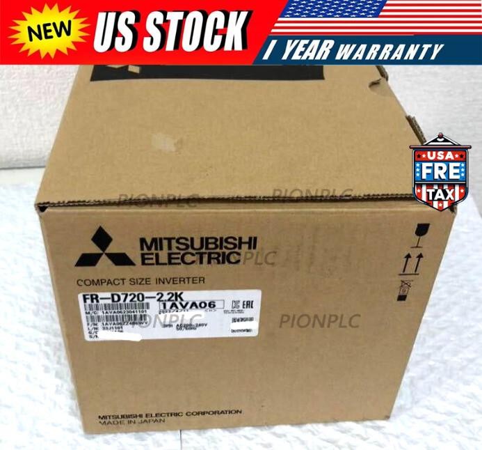 FR-D720-2.2K 1PCS NEW Mitsubishi Inverter FR-D720-2.2K  US Free TAX