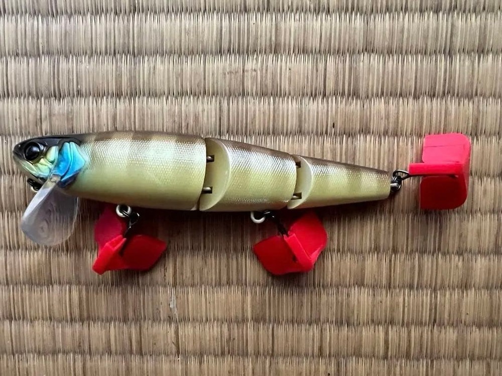 Jackal Mikey Jointed Lure, Multi-Section Swimbait, Covers Obstacles