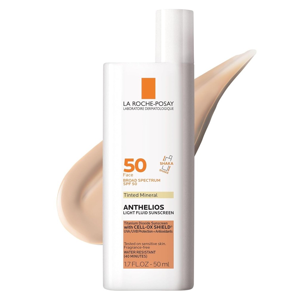 La Roche-Posay Anthelios Tinted Mineral Sunscreen SPF 40 Broad Spectrum Face Lotion