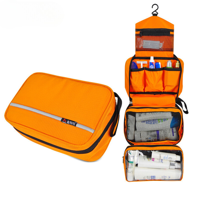 Waterproof Foldable Travel Makeup Bag for Women Toiletries Organizer