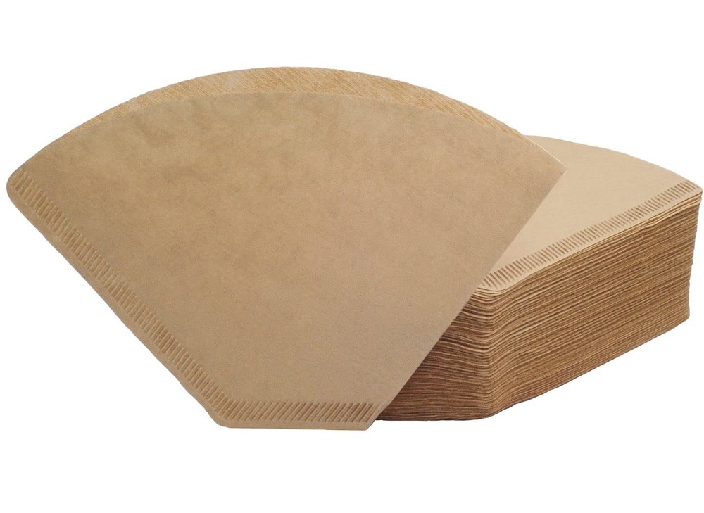 #4 Cone Coffee Filter 8-12 Cup, 200 Count Unbleached Natural 200