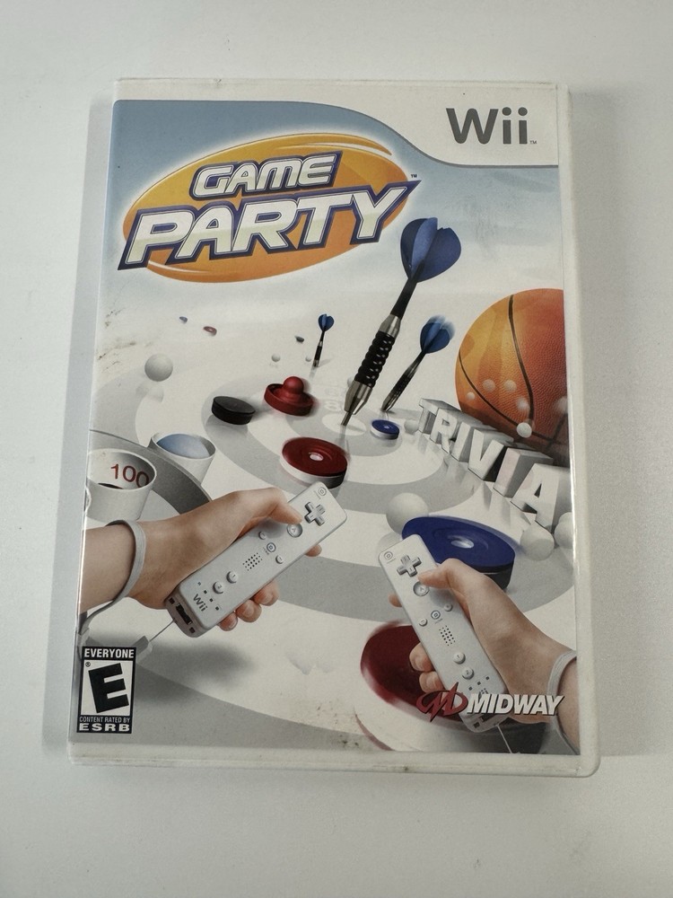 Game Party - Nintendo Wii Game With Manual