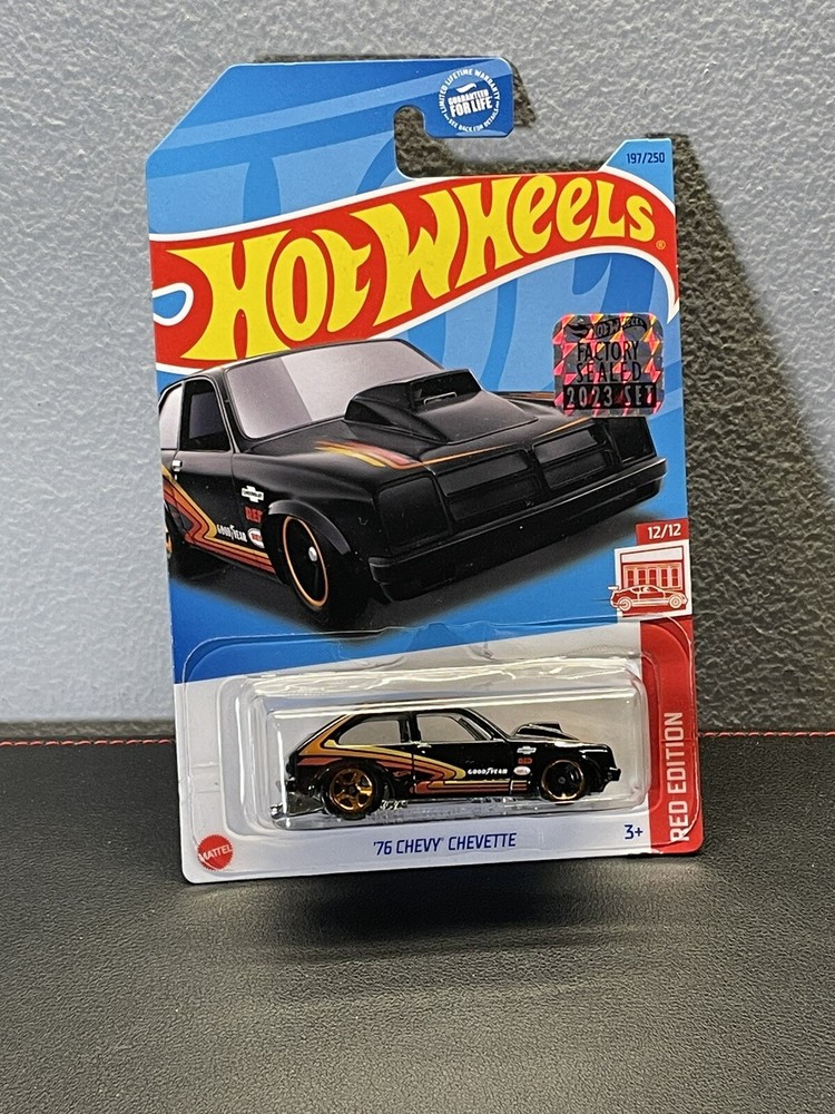 Hot Wheels '76 CHEVY CHEVY CHEVETTE Red Edition Series 12/12 *Factory Sealed*