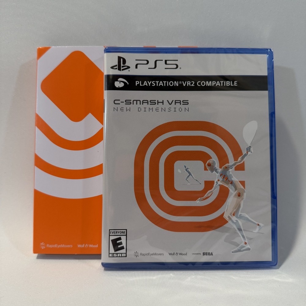 C-Smash VRS New Dimension PS5 VR Sports Arcade Action Limited Run Game Sealed