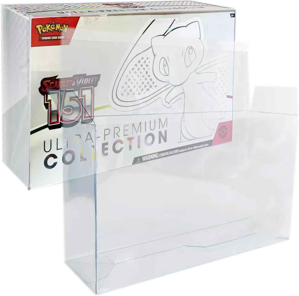 Protector for Pokemon 151 Ultra Premium Collection UPC Box UV Scratch Resistant