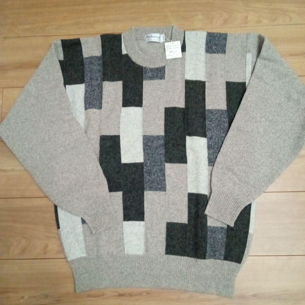 Burberry knit sweater Men's Fashion from Japan