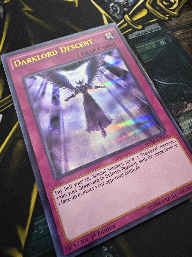 Darklord Descent DUSA-EN023 Duelist Saga 1st Edition