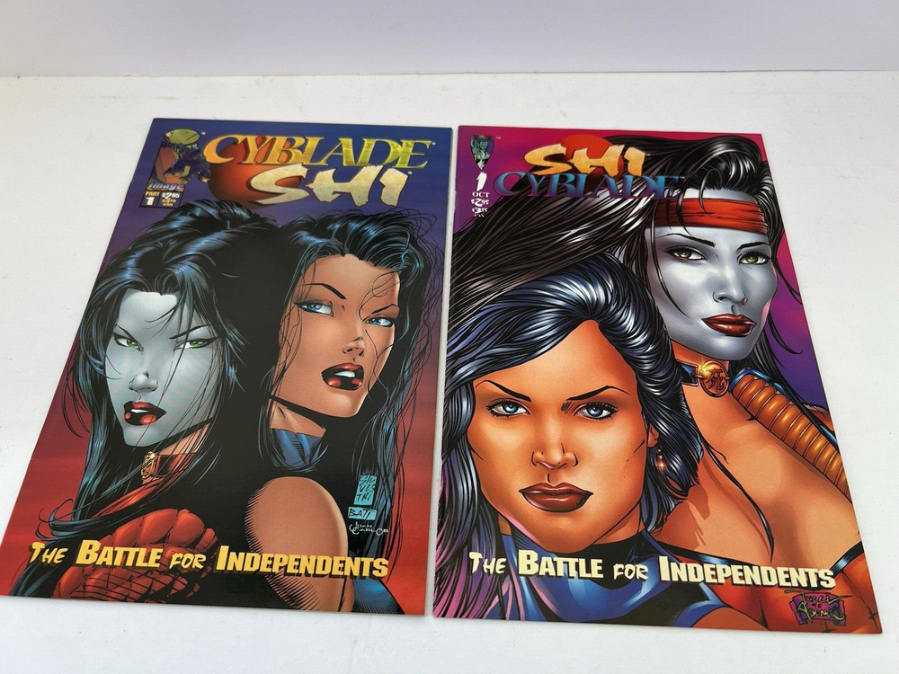 Cyblade/Shi The Battle for Independents #1 (Image Comics 1995) 1st Witchblade