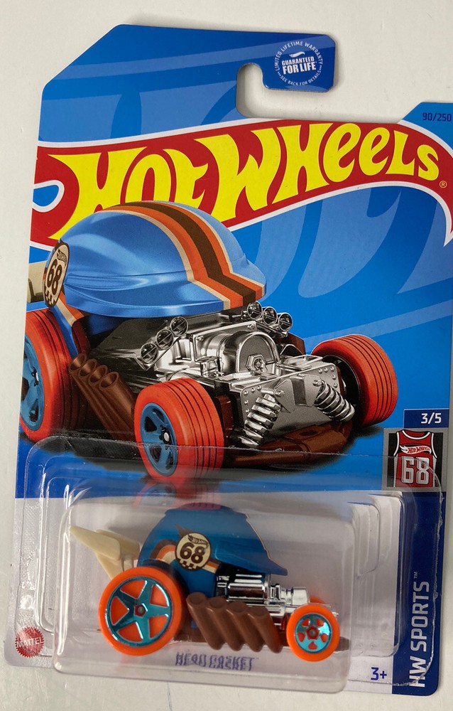Hot Wheels Head Gasket Blue #90 - 2020 HW Sports 3/5
