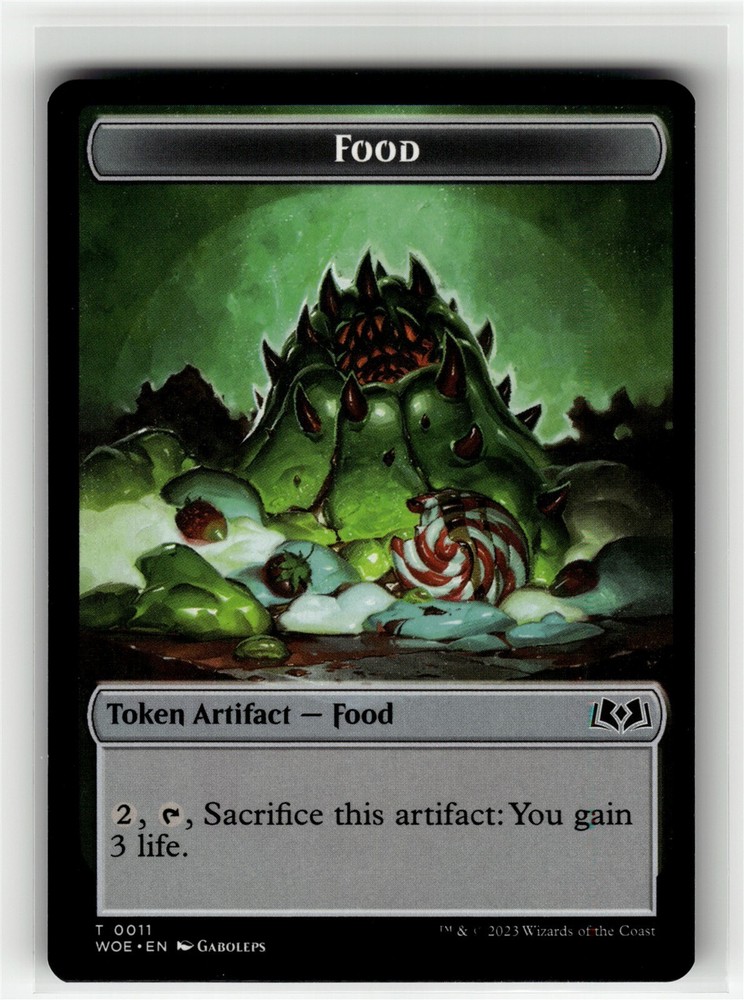 FOOD (0011) TOKEN Wilds of Eldraine #11 WOE(NM+)(MTG)