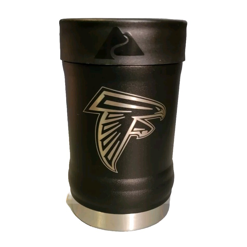 NFL Atlanta Falcons Football Stainless Steel Can Holder Tailgate Logo