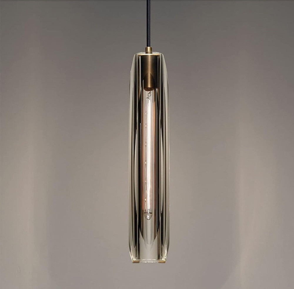 Modern Seeded Glass Kitchen Island Pendant Lights