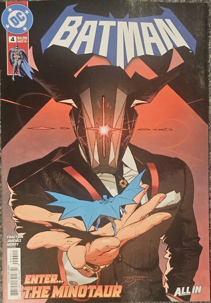 BATMAN #4 COVER A 1ST PRINT JORGE JIMENEZ DC 2025 NEW NM
