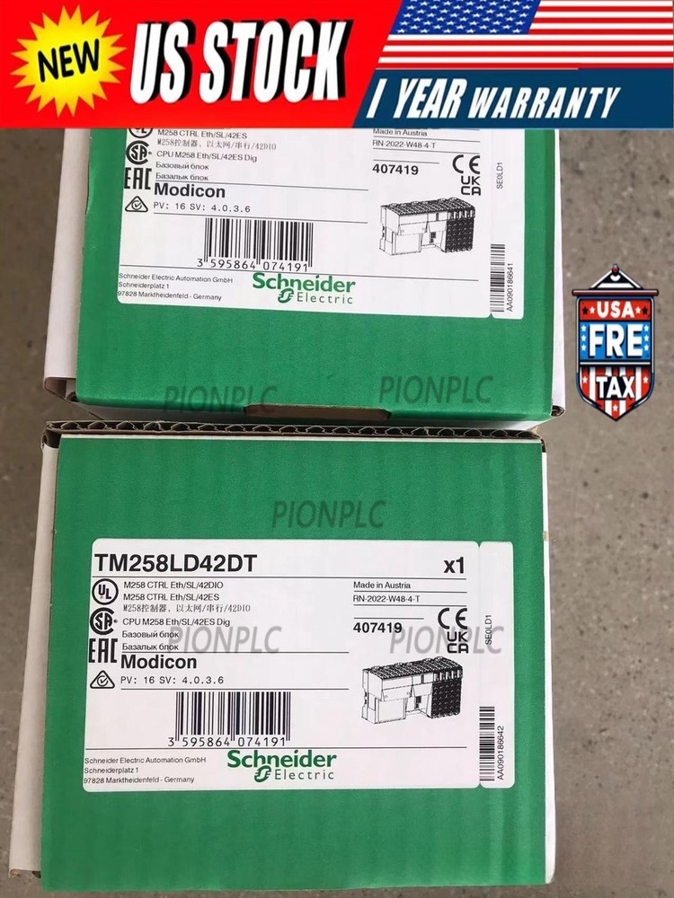 TM258LD42DT 1PCS New original Schneider TM258LD42DT Fast delivery