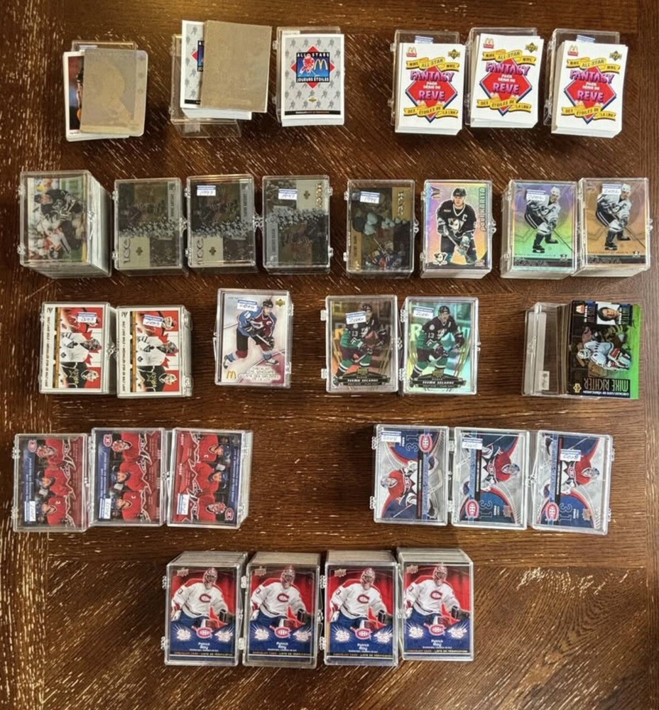 McDonalds Hockey Cards Base Sets x 30 - Various Years 1991 - 2009 Collection