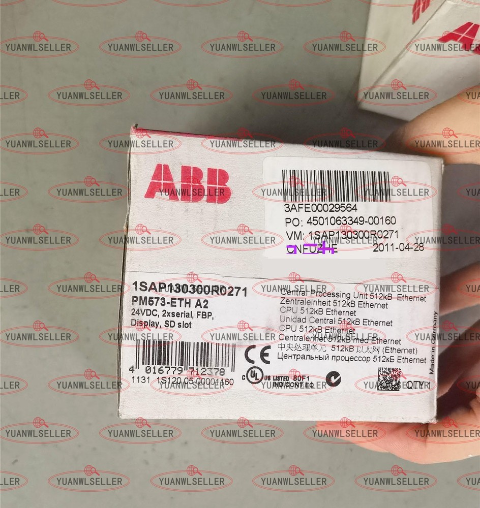 1PCS NEW ABB CPU Module PM573-ETH 1SAP130300R0271