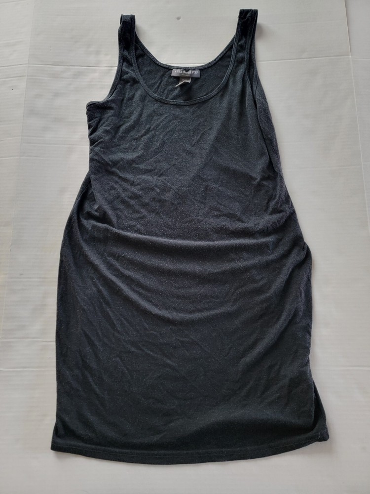 pea in the pod maternity Sleeveless Navy Black Knee Length Dress Size XS