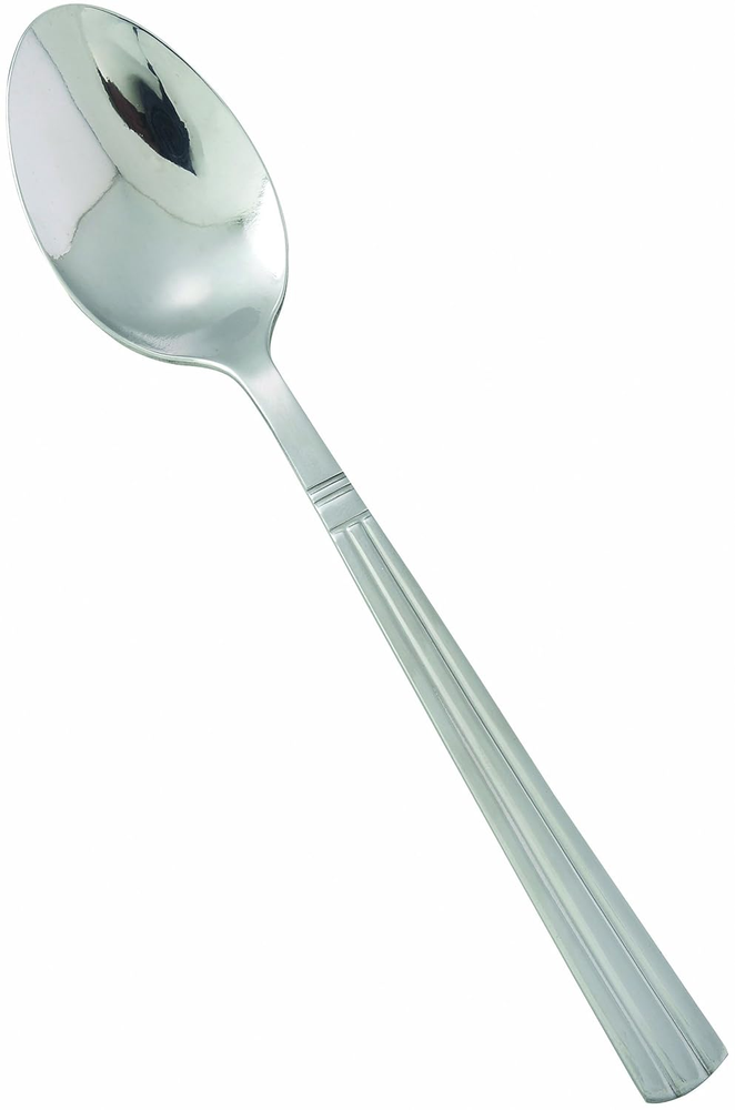 Winco 12-Piece Regency Dinner Spoon Set, 18-0 Stainless Steel,Silver