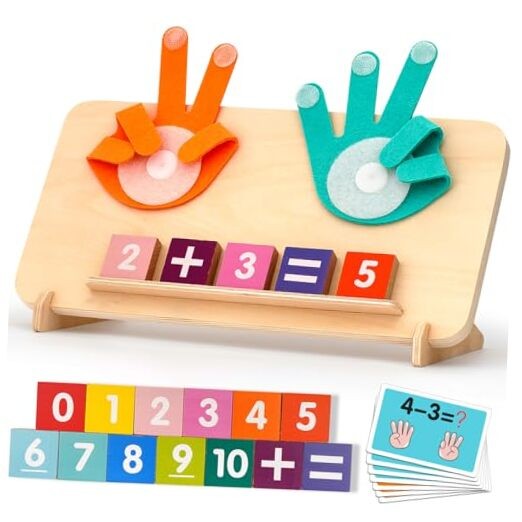 STEM Math Learning Toys for Toddlers Ages 2-4