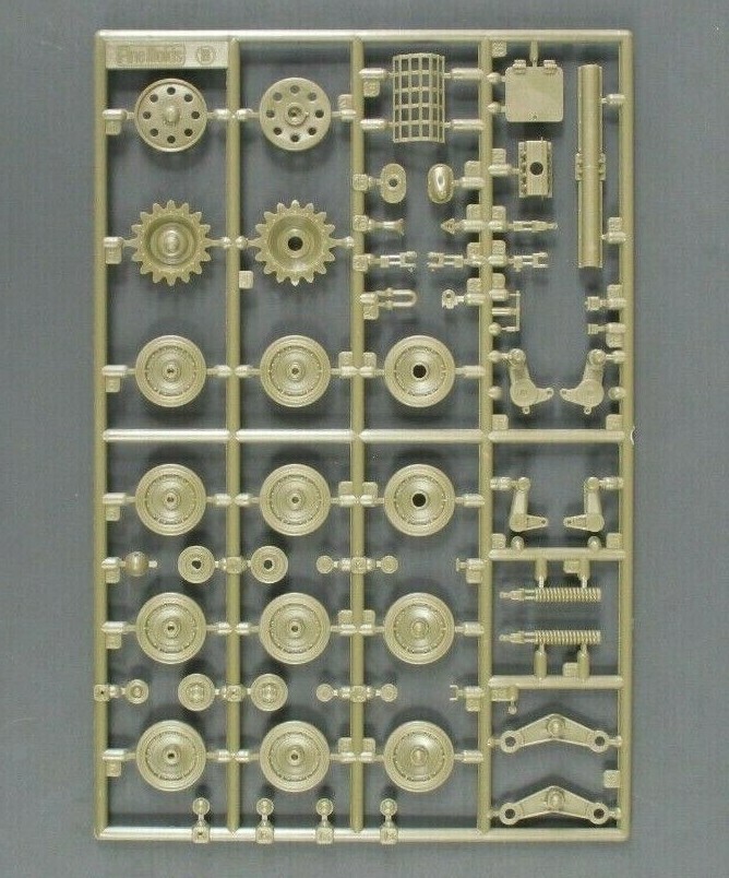 Fine Molds 1/35th Scale Type 97 Shinhoto Chi-Ha Parts Tree B form Kit No. FM26