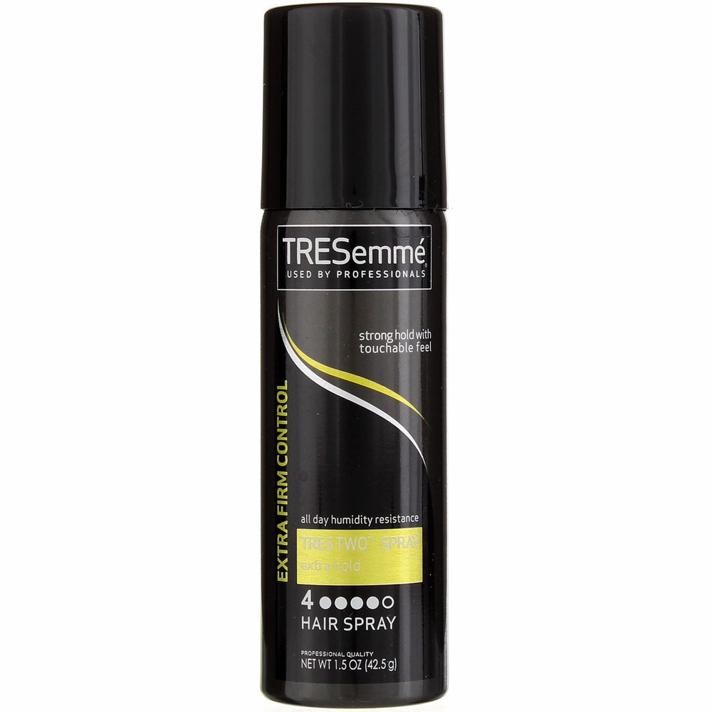 3 Pack TRESemme Tres Two Extra Hold Hair Spray Aerosol, 1.5 oz