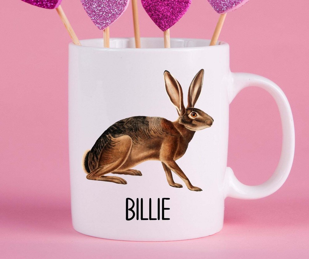 Personalized Hare Mug Hare Gift Ideas Hare Cup Gifts For Hare Lovers Hare