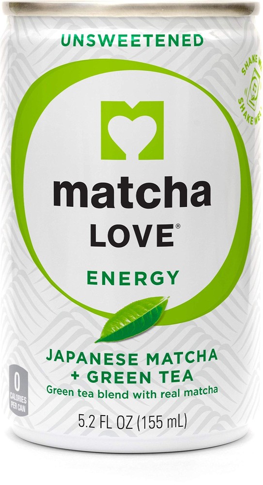 Green Tea Unsweetened Energy Shots, 5.2 Oz, Pack of 20