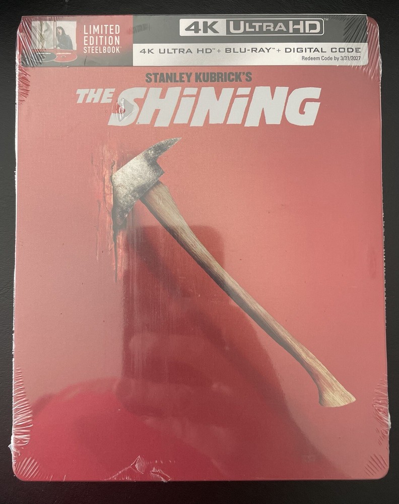 The Shining (Steelbook)(4K UHD+Bluray+Digital) Walmart Exclusive