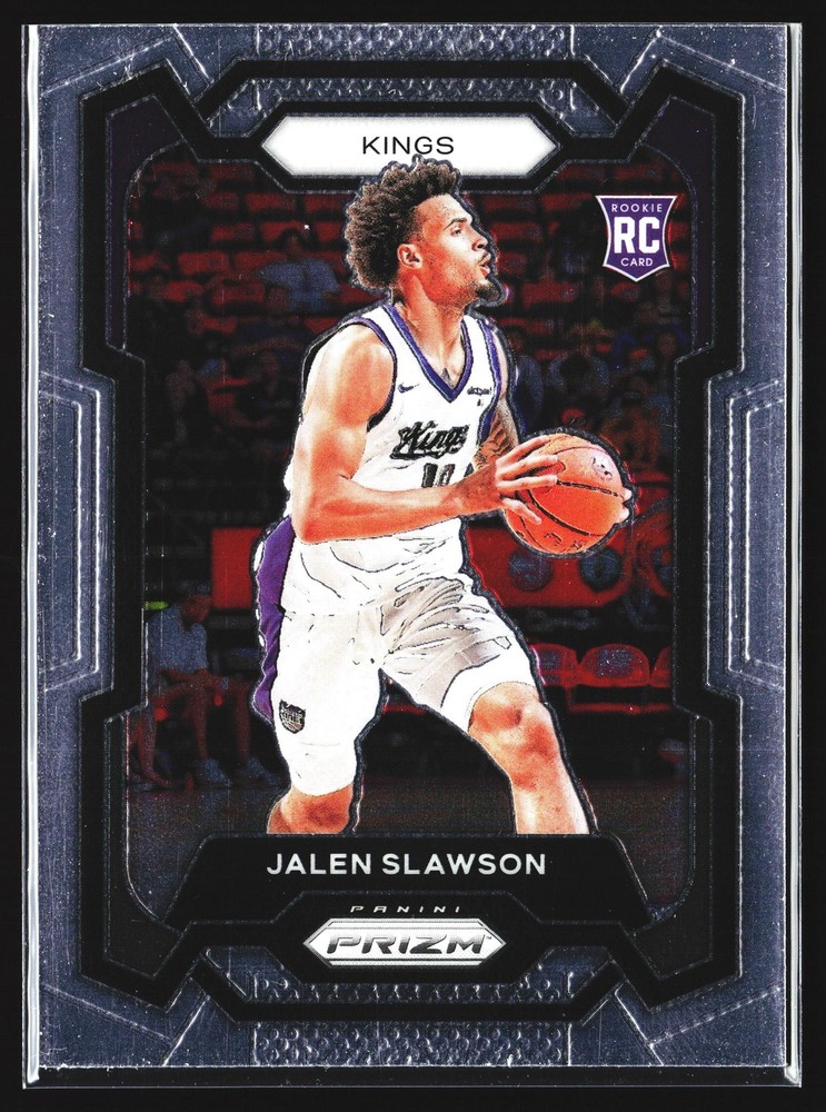 Jalen Slawson 2023-24 Panini Prizm RC #149 Sacramento Kings NBA Rookie Card