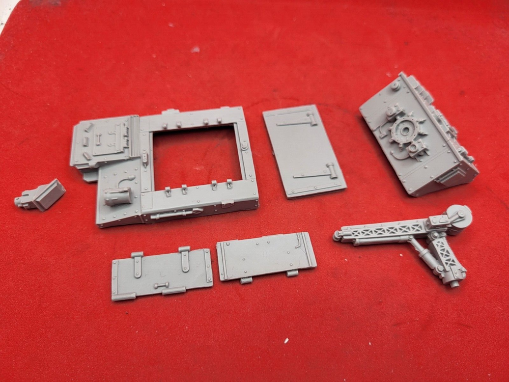 Trojan Support vehicle Tank Forgeworld Parts Astra Militarum OOP 40k