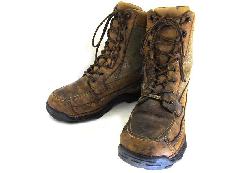 DANNER YALAKU Men's Brown Leather Lace-Up Boots Size US9
