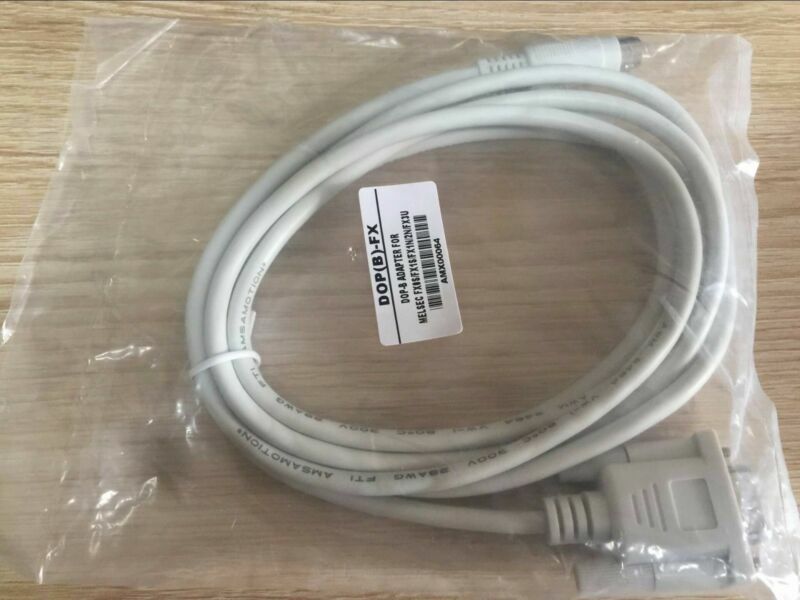 New Program Cable DOP(B)-FX for Delta DOP HMI to Mitsubishi FX PLC free ship *TT