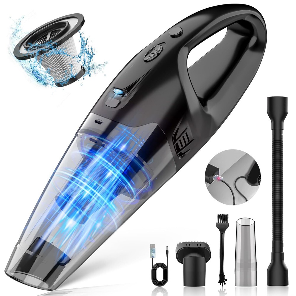 Handheld Vacuum Cordless Rechargeable Dust Busters Cordless Rechargeable with...