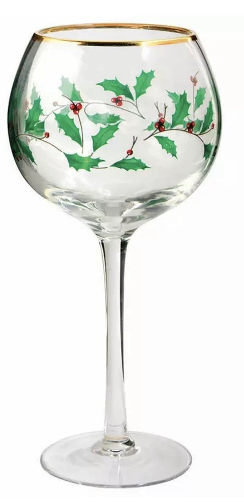 Lenox Holiday  Glassware-Wine Balloon 10668476