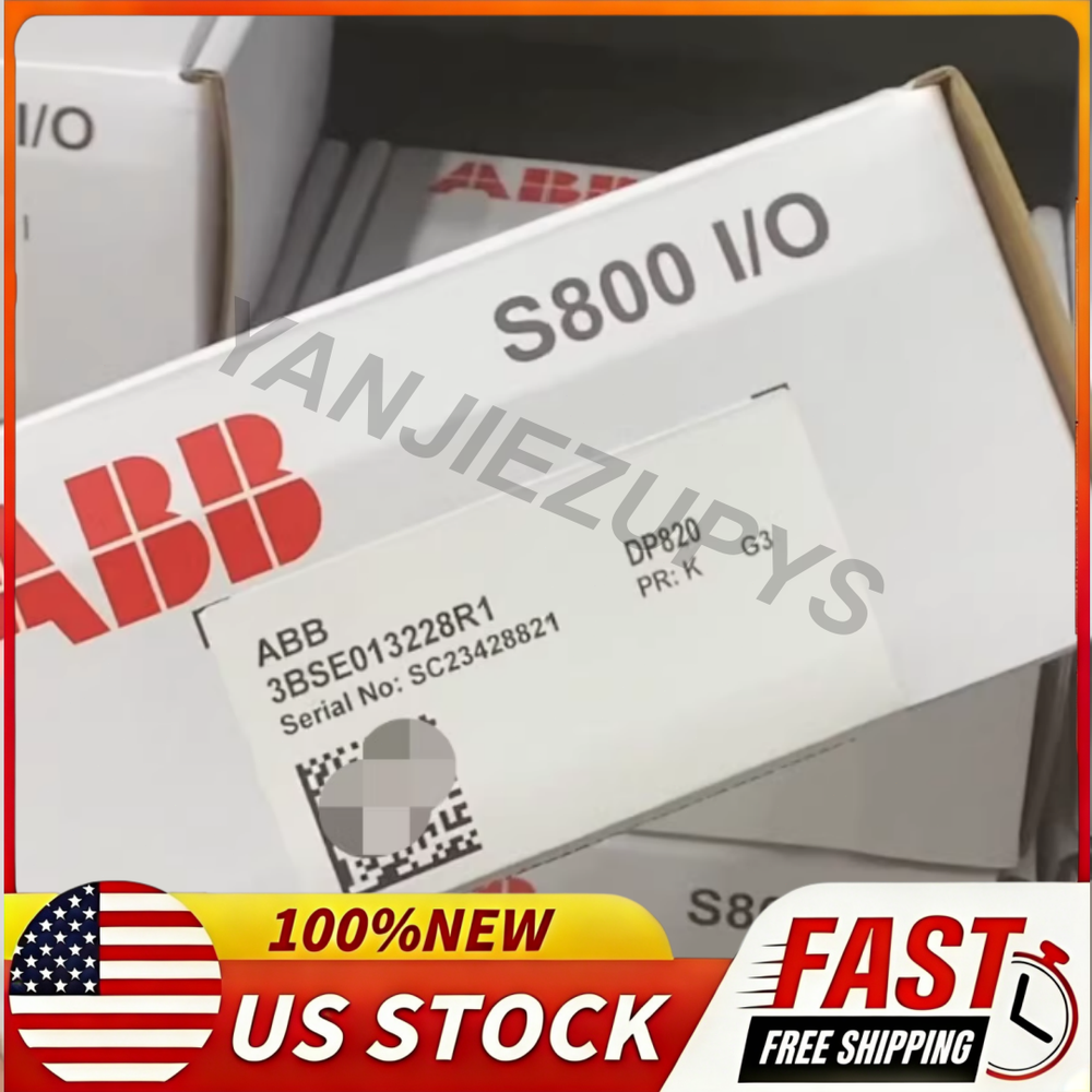 New In Box ABB DP820 3BSE013228R1 Pulse Counter Module Factory Sealed Quick Ship