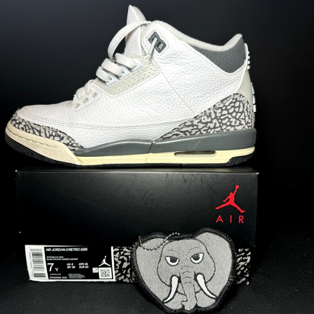 Nike Air Jordan 3 Retro GS Hide N Sneak Men's Shoes - Size 7 - DX6665 100
