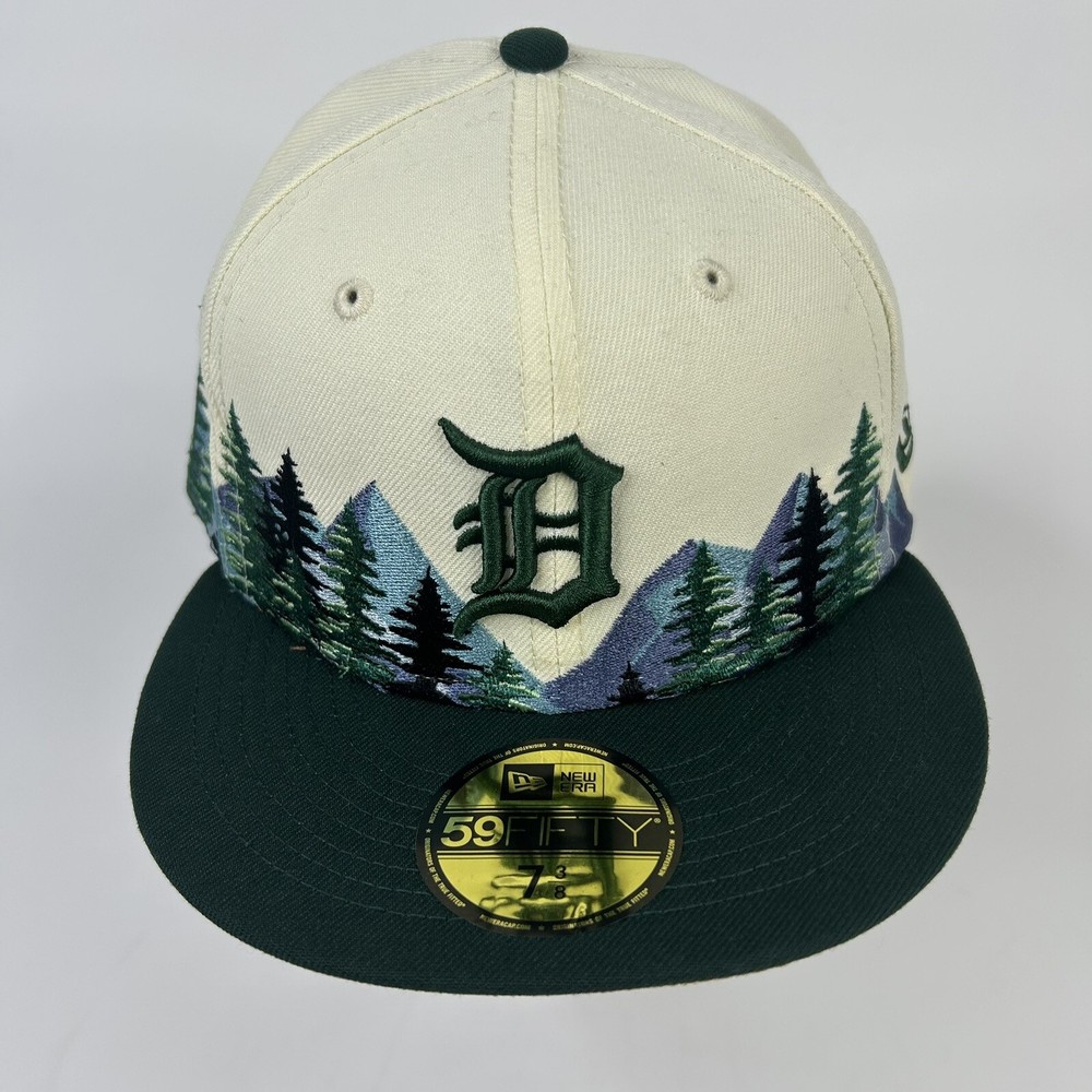 New Era Detroit Tigers Outdoor Collection 59FIFTY Fitted Hat Cap Size 7 3/8