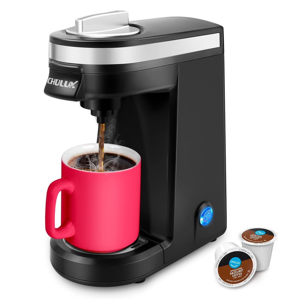 Single Serve Coffee Maker for K Capsule, Mini Single Cup Coffee Machine, Perf...