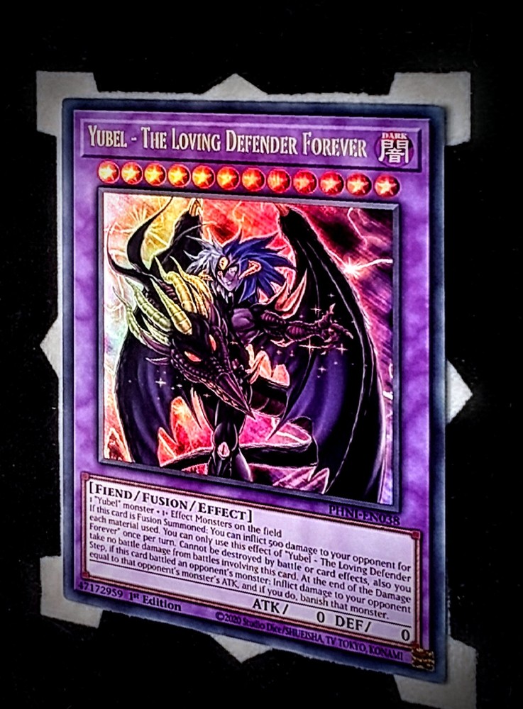 Yubel The Loving Defender Forever PHNI-EN038 Ultra Rare 1st Edition Yu-Gi-Oh Card