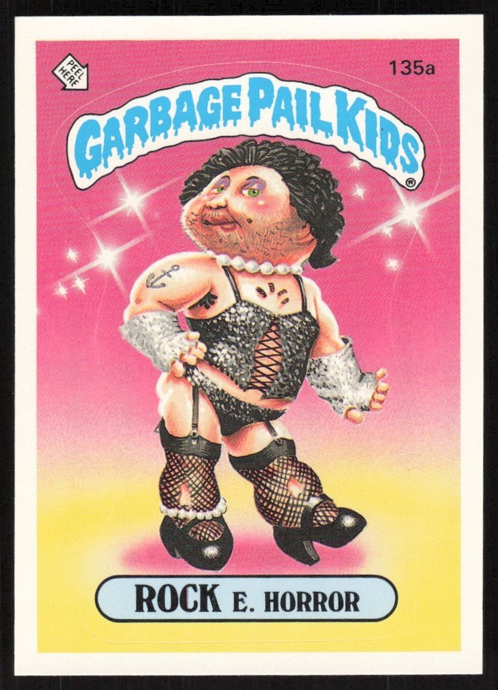 1986 Garbage Pail Kids Topps Sticker Cards