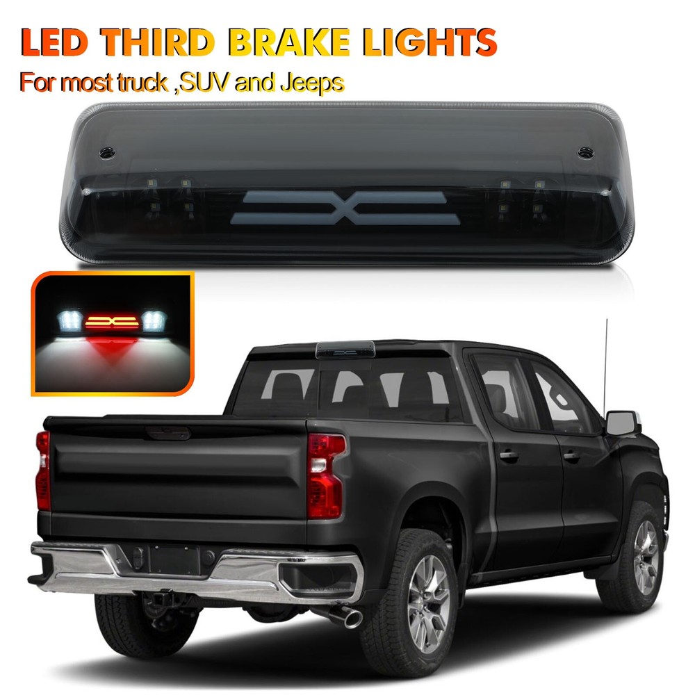 2004-2008 Ford F-150 & Lobo Smoked Third Brake Light Replacement