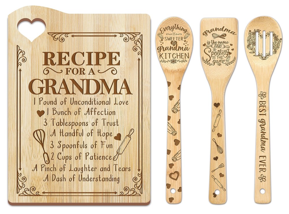 Mothers Day Grandma Gifts, Gifts for Grandma from Grandchildren, Grandma Cutt...-image