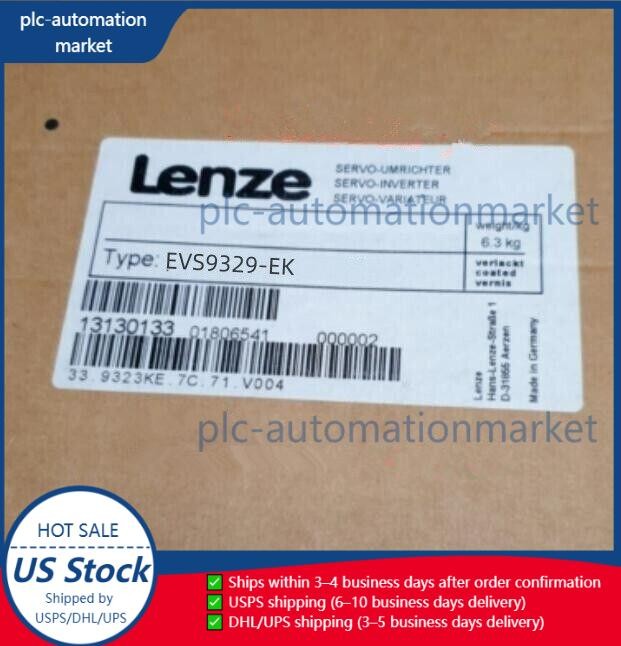 EVS9329-EK 1PCS NEW LENZE SERVO INVERTER EVS9329-EK
